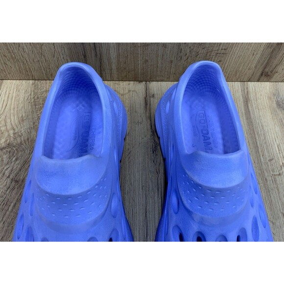 Skechers Arch Fit Go Foam Foamies Shoes Size 10 Purple Slip on 111553 - Picture 8 of 16